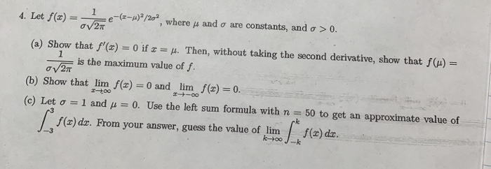 Solved 4 Let F X E Z A 2 2e2 ơv2p Where M And S Are Chegg Com