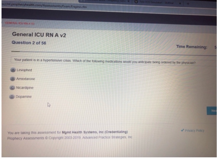 H Ngine Cfm General Icu Rn A V2 Question 2 Of 56 Chegg 