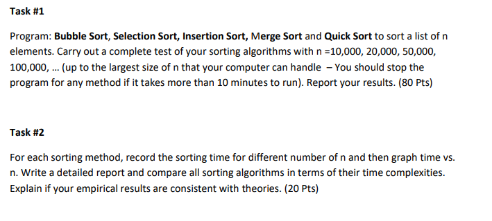 selection sort vs bubble sort vs quick sort