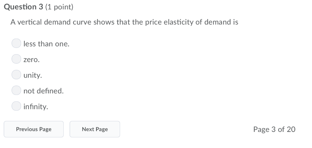 Solved Question 1 1 Point If Two Goods X And Y Have A Chegg Com