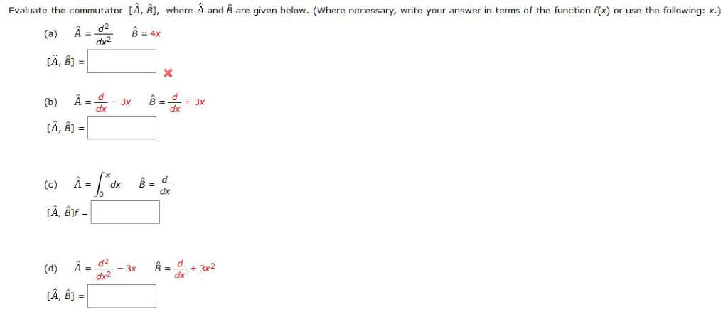 Solved Evaluate The Commutator A B Where A And Ss Are Chegg Com