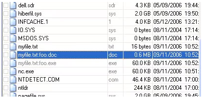 dell sdr hiberfil.sys 4.3 KB 05/09/2006 19:44 sys 2.0 GB 05/09/2006 19:50 4.0 KB 05/12/2006 13:21 0 bytes 08/11/2004 17:14: 0