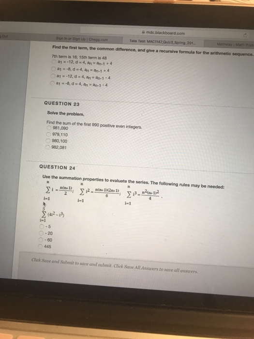 Arithmetic Sequence Calculator Mathway