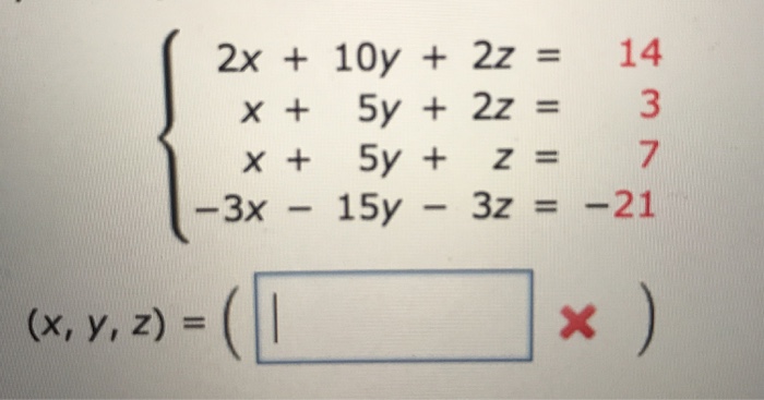 4 x 10 5 y 8. 3x-2y+z=10. 2x-y+2z=3. 3x+5y+z=-2. Система 2x-3y+z-10=0.