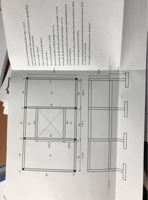 81 C2 82 0 15m Consider Ground Floor Slabs Support Chegg Com