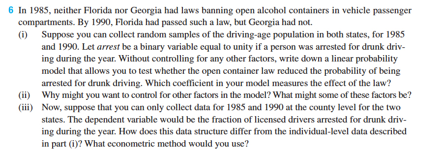 Florida Open Container & Drinking Laws