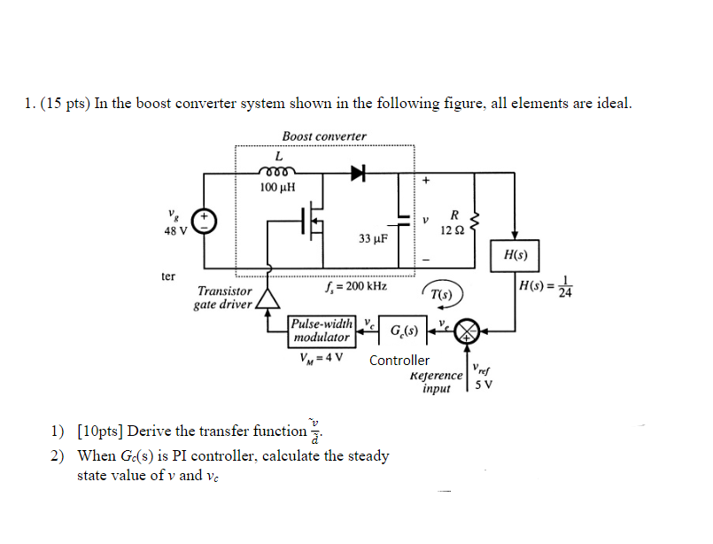 Схема boost converter