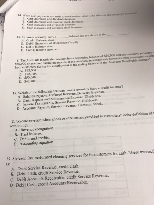 Acct 2301 Exam 1 Campus 11 Chapters Choose One Alternative Best Completes Statement Answer Q18722872 Academic Termpapers