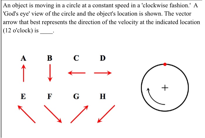 guide Affect roller Solved An object is moving in a circle at a constant speed | Chegg.com