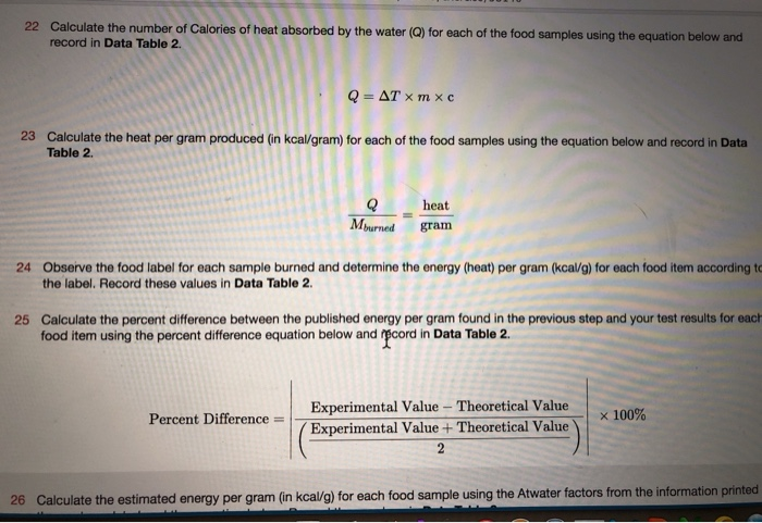34 How To Calculate Kcal From Food Label