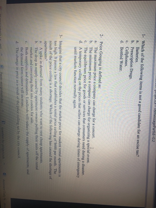 Solved Projetior L8messagepartld 0 2 1 Which Of The Foll