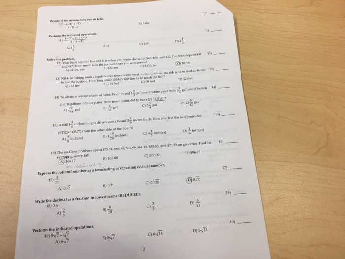 Express The Rational Number As A Terminating Or Chegg 