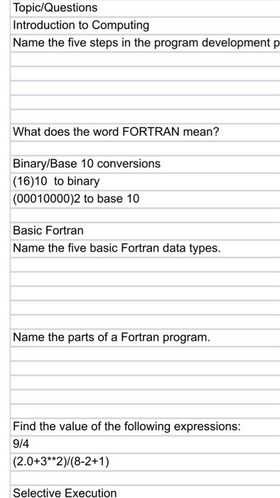 Solved Topic Questions Introduction To Computing Name The Chegg Com