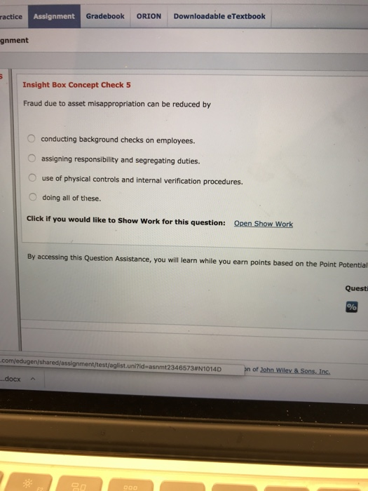 ractice assignment gradebook orion downloadable et chegg com