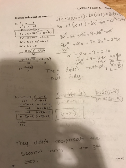 Solved: 3/x + 6/x + 3 = 8/x + 1. LCD = X(x + 3)(x + 1) 3(x... | Chegg.com