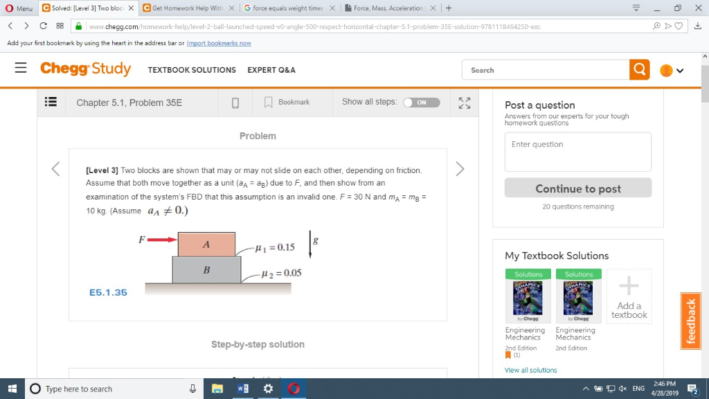The Question Isnt How Much Homework Its >> Solved Dynamics Hi It S Kinda Urgent So I Ll Get To Th The Question Isnt How Much Homework Its >> Solved Dynamics Hi It S Kinda Urgent So I Ll Get To Th