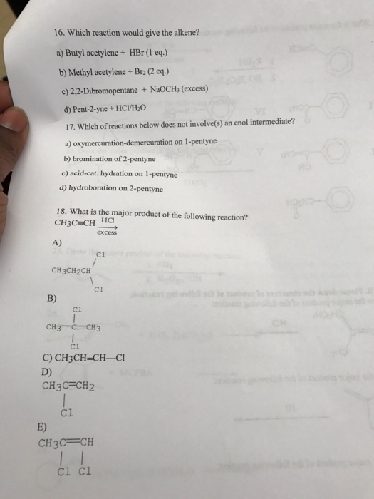 11 Which One Would Be E Isomer A B Br Oh 12 Chegg Com