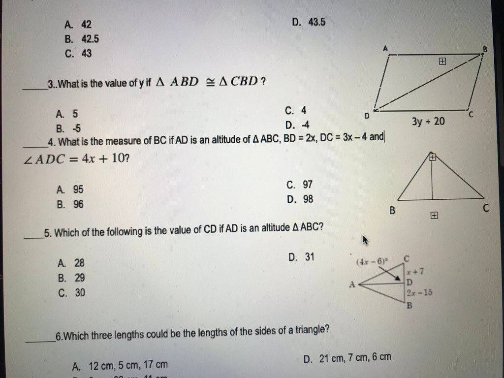 Solved A 42 B 42 5 C 43 D 43 5 3 What Is The Value Of Chegg Com Solved A 42 B 42 5 C 43 D 43 5 3 What Is The Value Of Chegg Com