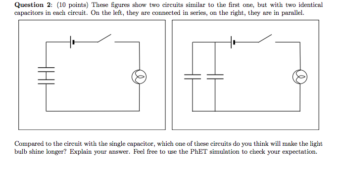Lighting Wiring Diagram Uk Lighting Wiring Diagram Uk, Capacitors In Each Circuit On The Left They Are Connected In Series On, Lighting Wiring Diagram Uk