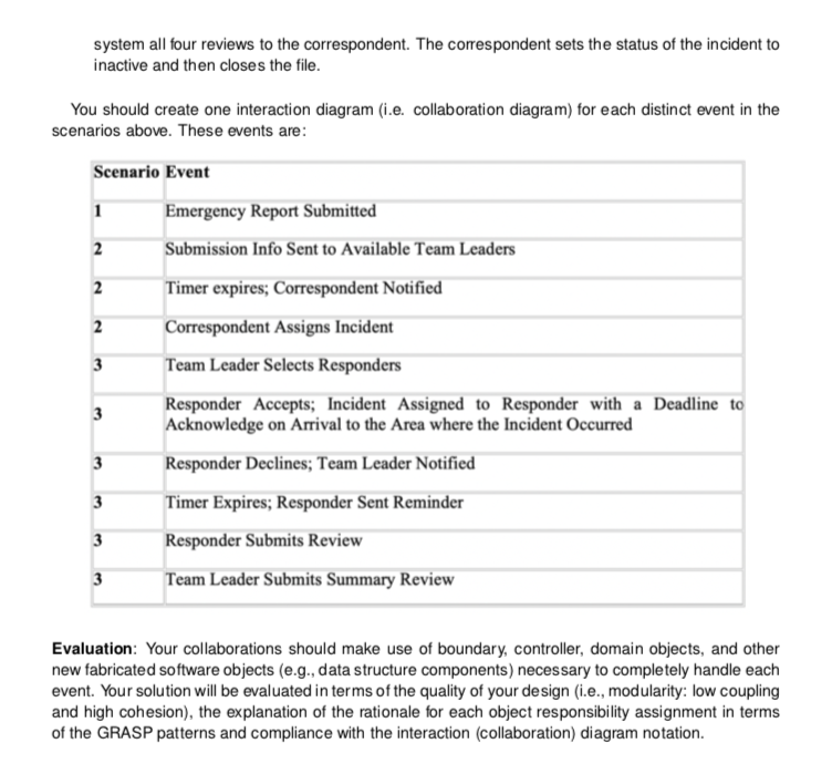 2 40pts in a situational awareness system office chegg com police report structure