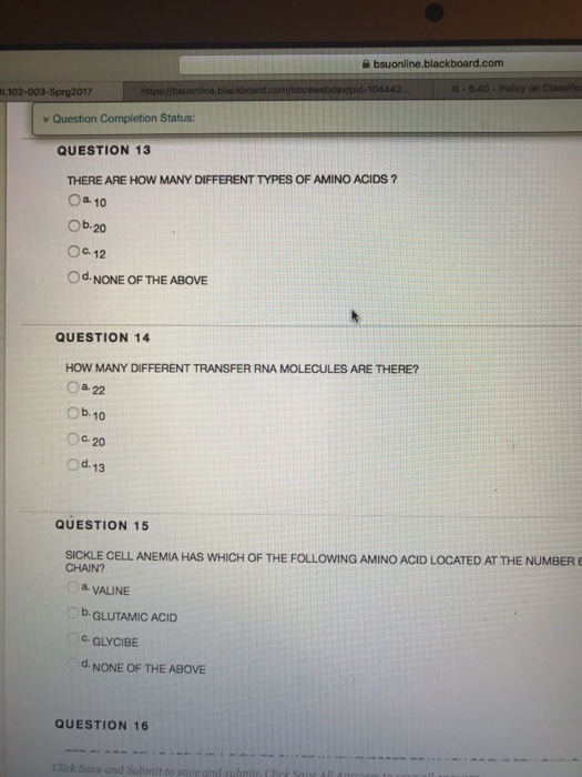 Solved THERE ARE HOW MANY DIFFERENT TYPES OF AMINO ACIDS