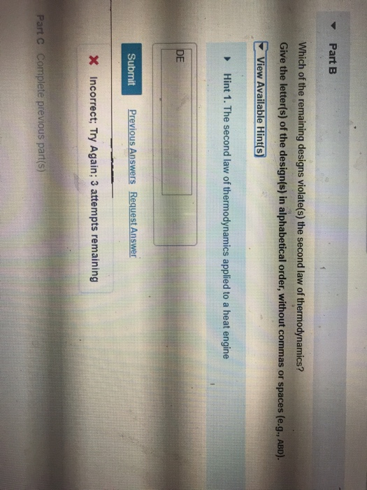 Six New Heat Engines Conceptual Question As Part Of Chegg 