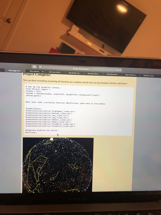 You can draw everything (assaming all functions are complete and the iles are dowtloaded with the code helow # แ4t up the qra