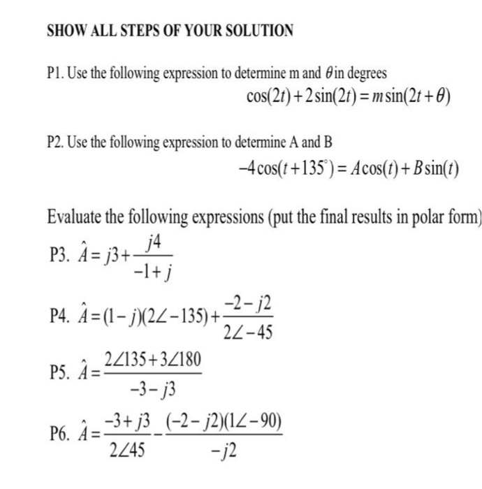 Solved Use The Following Expression To Determine M And Th Chegg Com