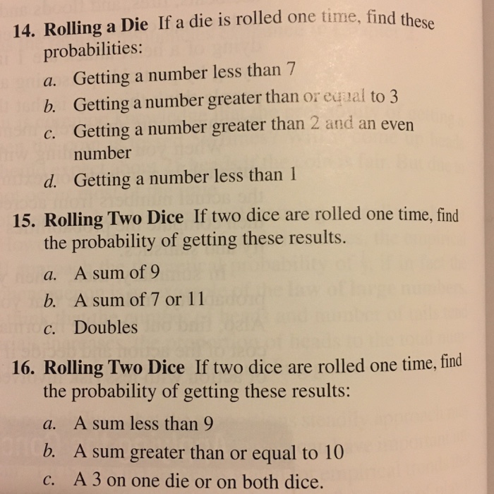 Find the probability of getting more than 7 when two dice are