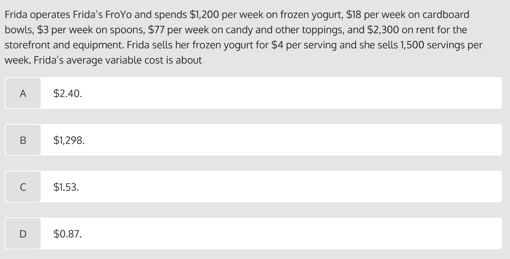 frozen yogurt rental