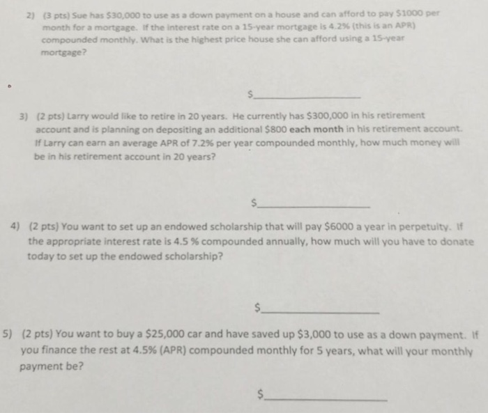 how much down payment for 800 000 house