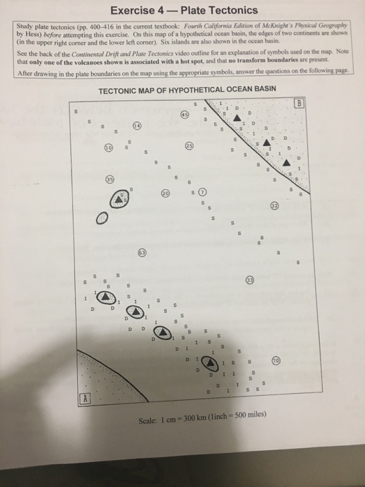 Solved Exercise 4 Plate Tectonics Study Plate Tectonics