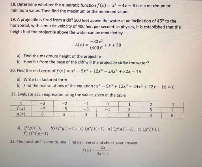 Solved 2x 1 If 3sx1 15 The Function F Is Defined As Chegg Com