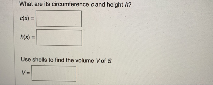 Solved Need Help Answering Question Let S Be The Solid O Chegg Com