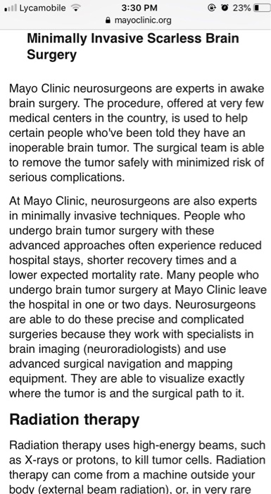 Brain tumors essay 07 picture