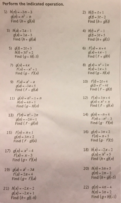 Solved Please Help Me Fill Out My Worksheet Over Function Chegg Com