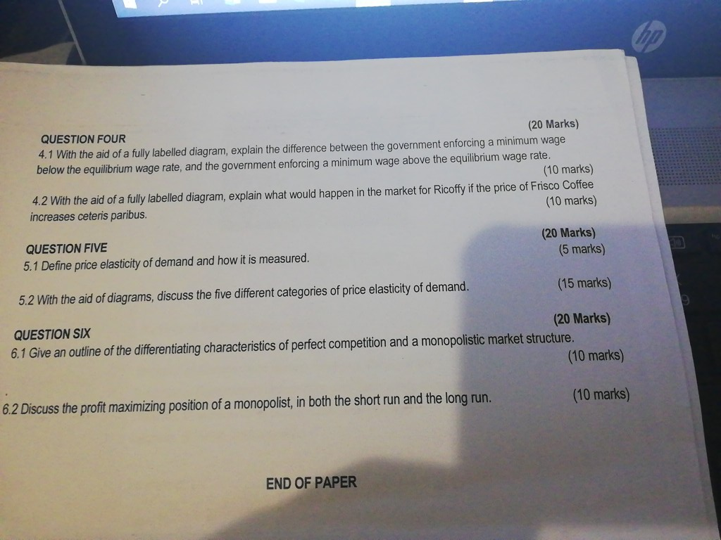 Solved 20 Marks 4 1 With The Aid Of A Fully Labelled Di