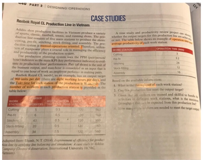 reebok and adidas case study answers