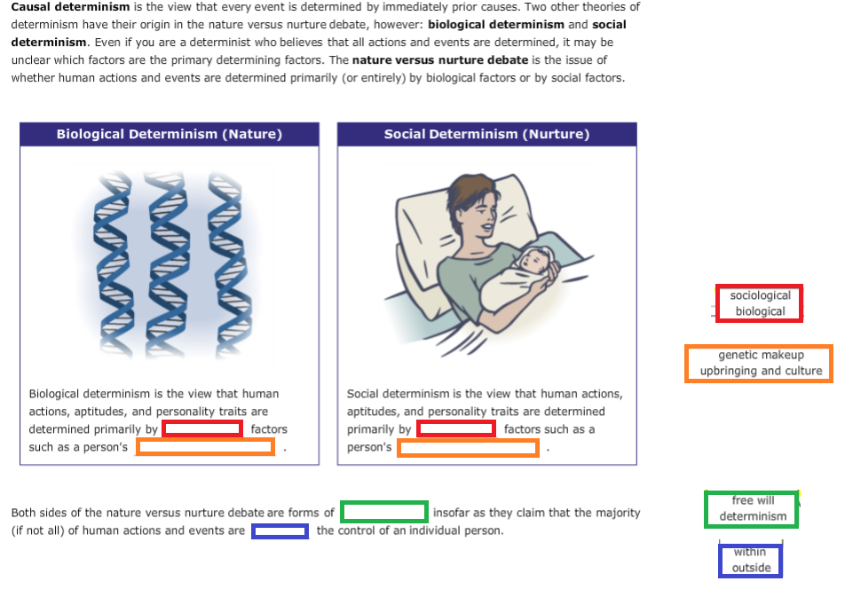 sociological determinism