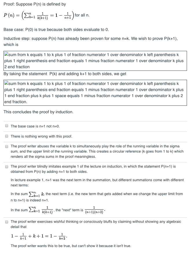 Proof Suppose P N Is Defined By H 1 1 N 1 For Chegg Com