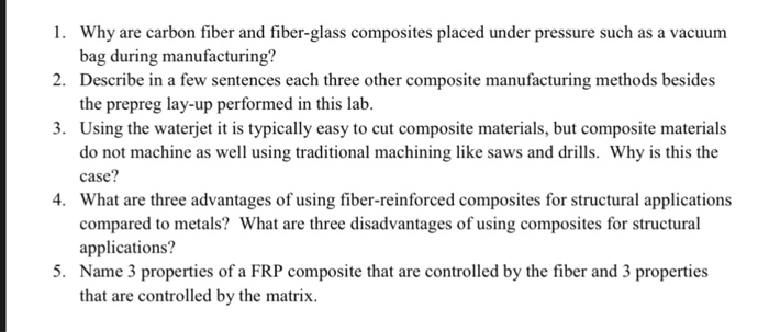 Carbon Fiber Composites: properties, manufacturing methods