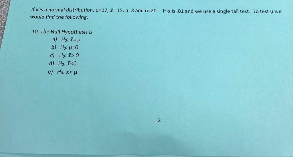 Solved Fx Is A Normal Distribution M 17 X 15 S 3 And N Chegg Com