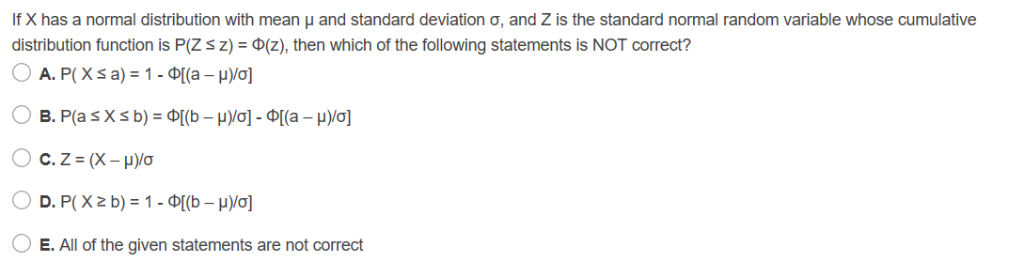 Solved If X Has A Normal Distribution With Mean M And Sta Chegg Com