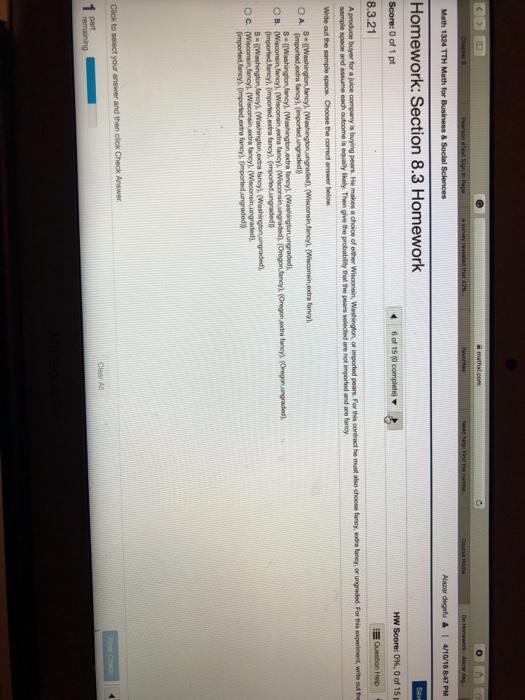 Math 1324 exam 3 image