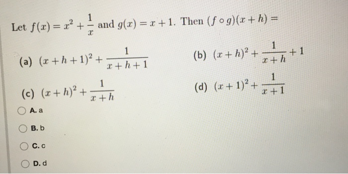 Solved Hen Fog Z H An R H 1 R H X H 2 C 0 Chegg Com