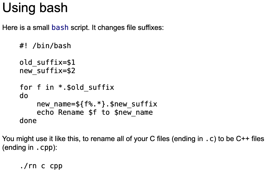 Solved Hello I Understand The Following Bash Script Is Chegg Com