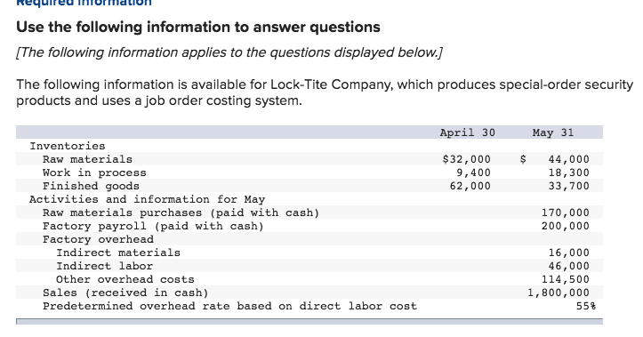 Solved Exercise 19-9 Journal entries for labor LO P2 Direct 