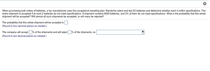 When Purchasing Bulk Orders Of Batteries A Toy Chegg 