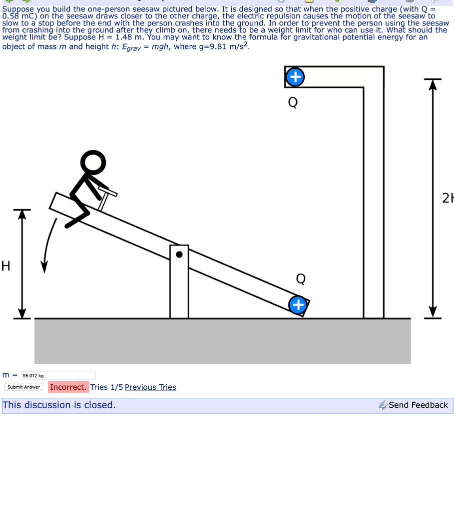 one person seesaw