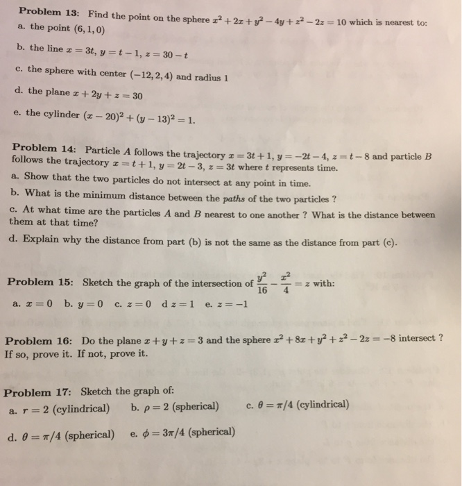 Solved Find The Point On The Sphere X 2 2x Y 2 4y Chegg Com